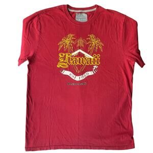 Men’s Short Sleeve T-shirt size XL, Red, Hawaii Kauai